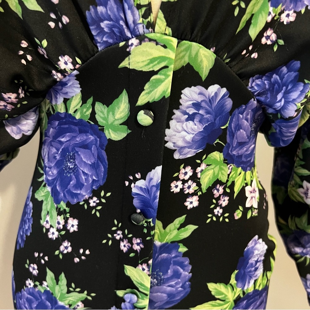 Asos Floral Dress Size 2 View 4